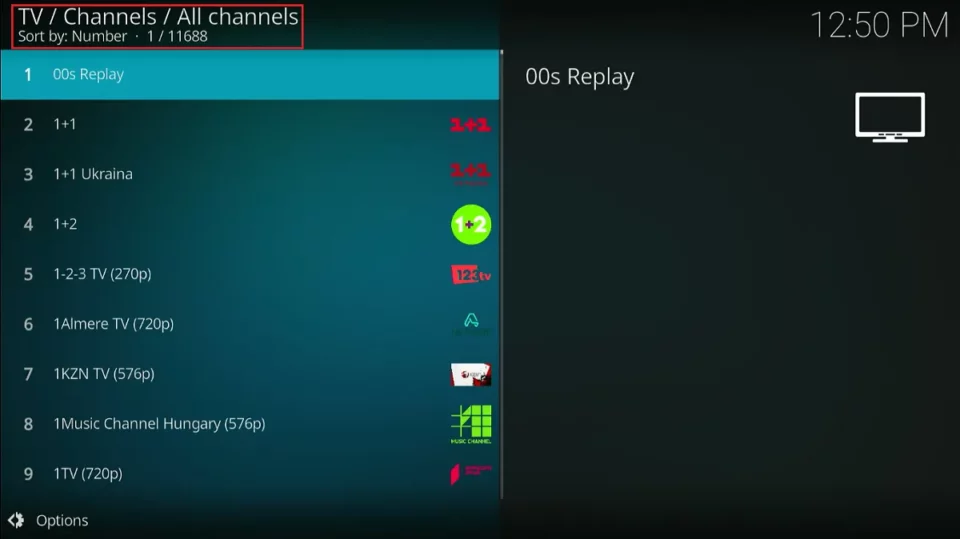 iptv smarter pro kodi chaine