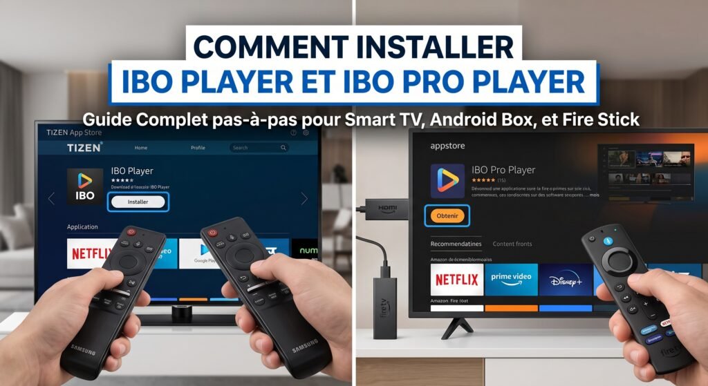 Comment Installer IBO Player et IBO Pro Player
